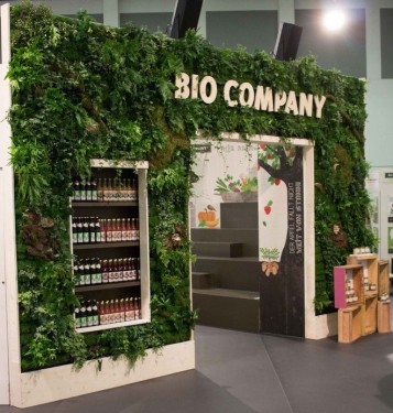 Grüne Wand, Wald, Pilze, Grüne Woche, Vertikal Garten